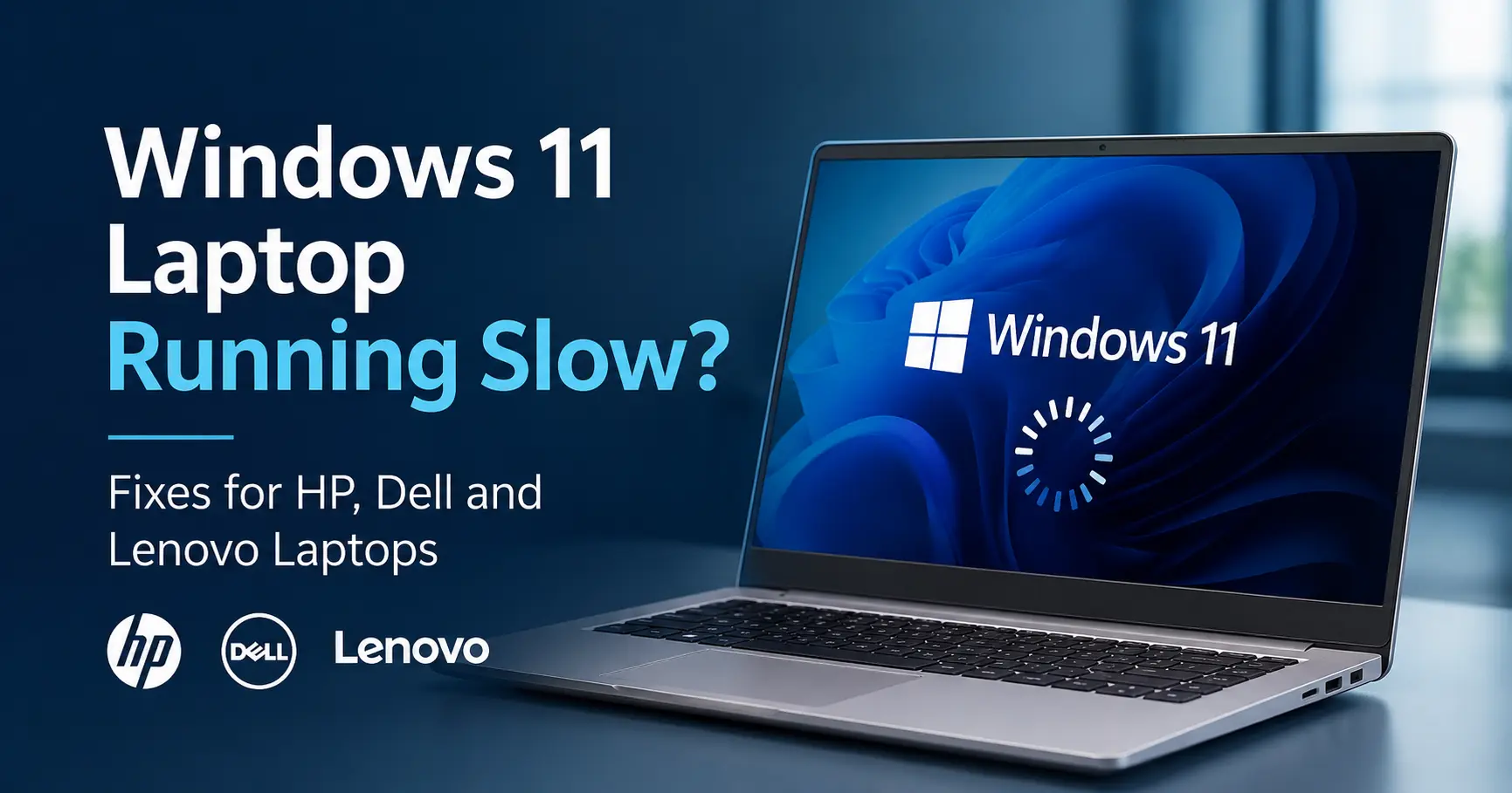 indows 11 laptop running slow fixes hp dell lenovo