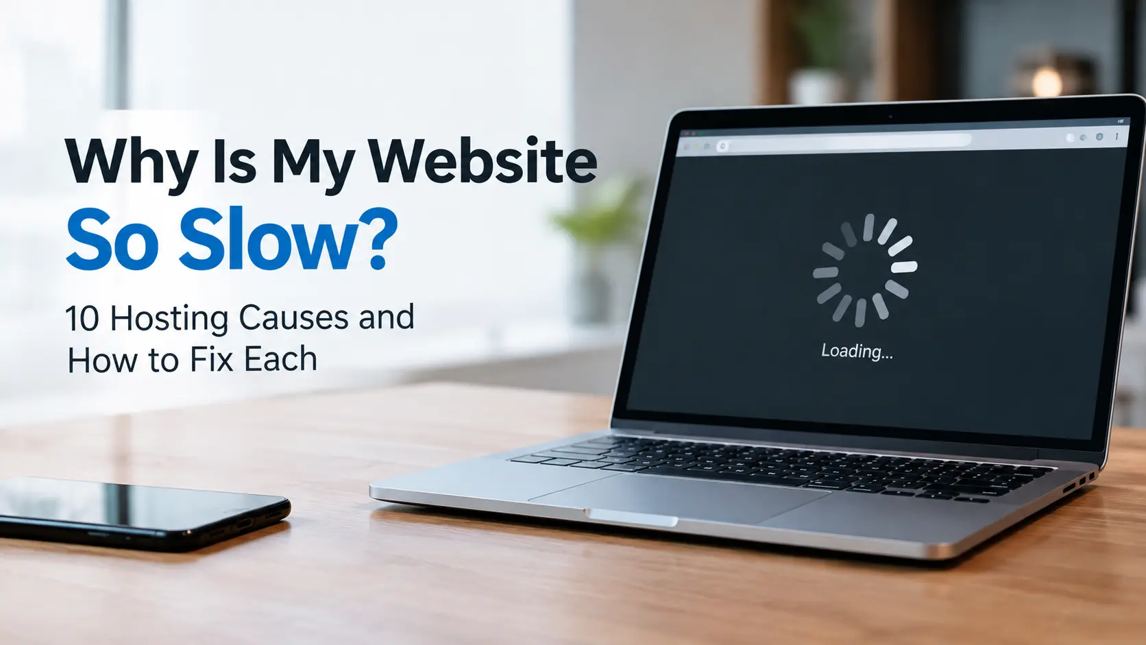 why is my website so slow 10 hosting causes fix
