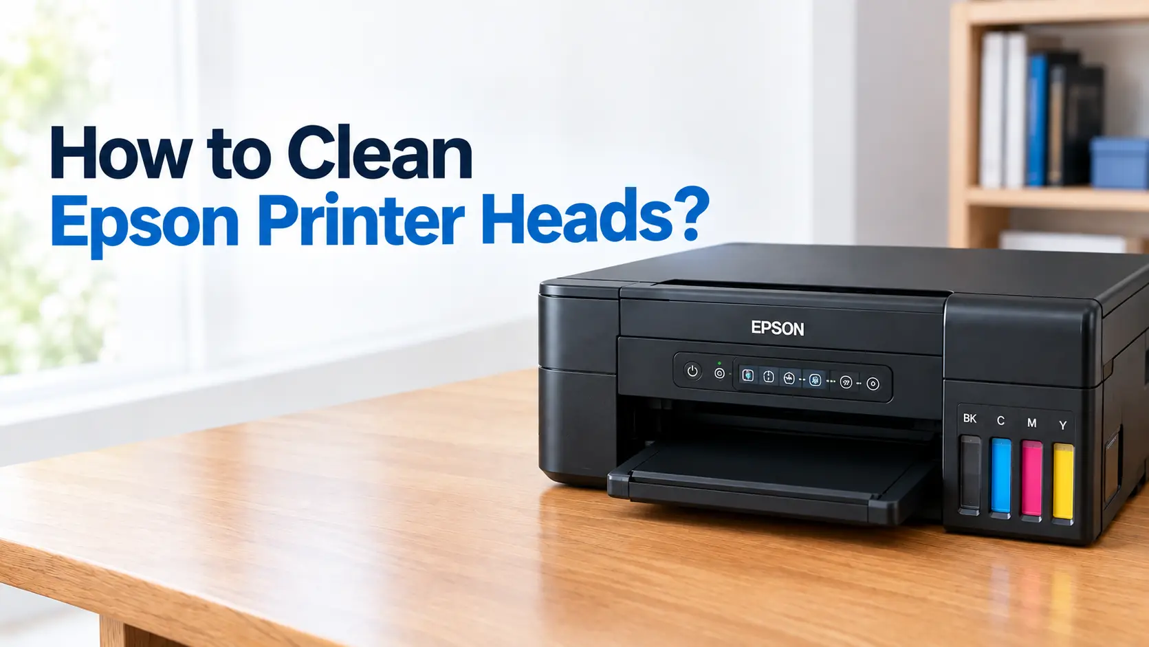 how to clean epson printer heads