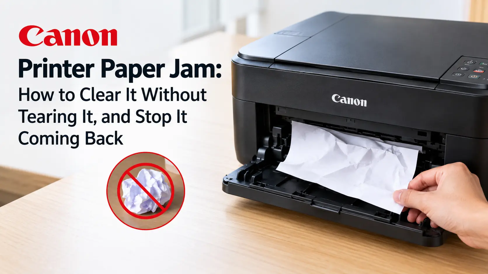 canon printer paper jam